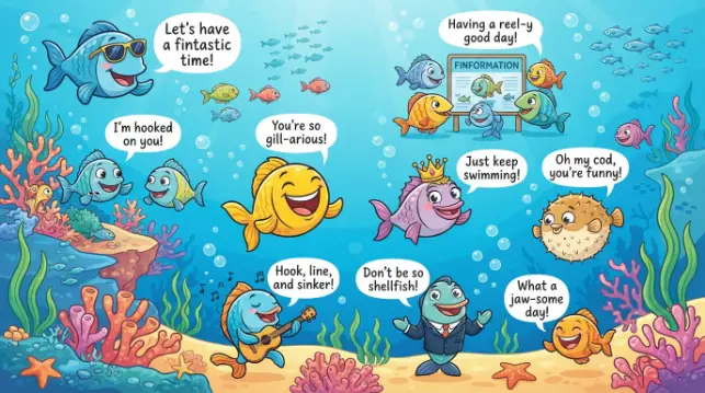 Funny Fish Puns: 220+ Fin-Tastic Jokes to Make You Laugh