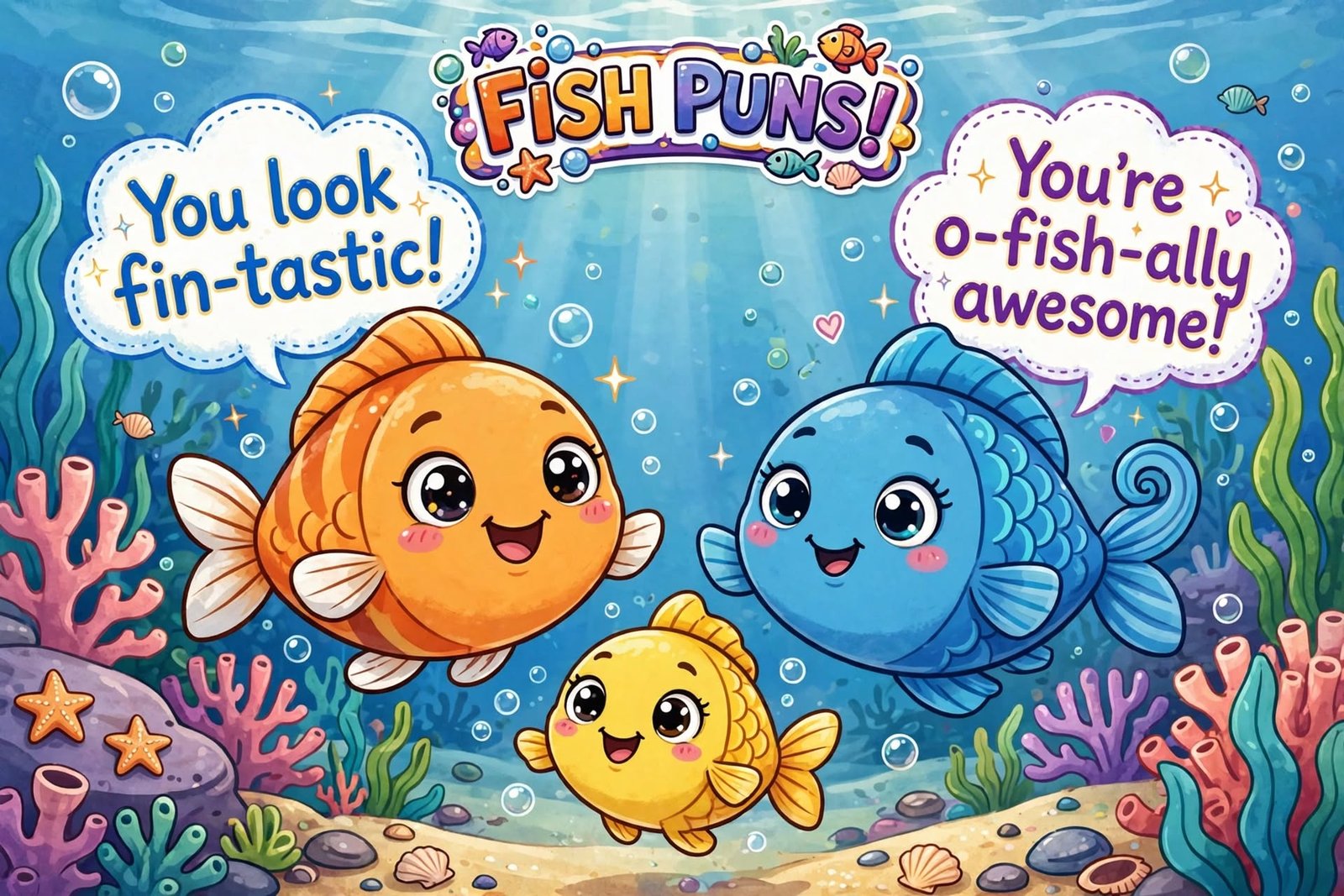 Funny Fish Puns: 100+ Fin-Tastic Jokes to Make You Laugh